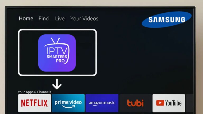 Download IPTV Smarters on Samsung Smart TV
