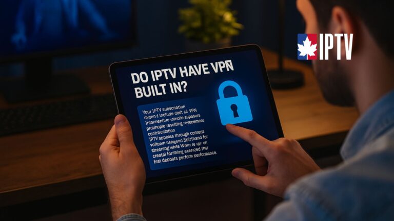 IPTV Have VPN Built in